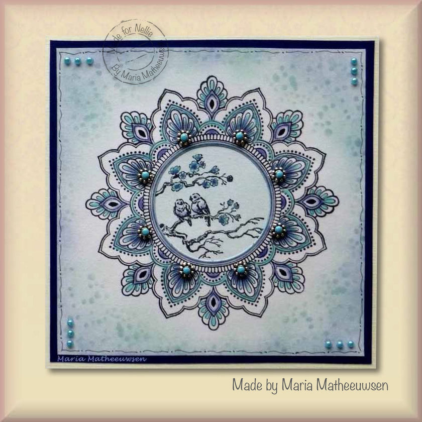 Clear Stamp Mandalas Sunflower