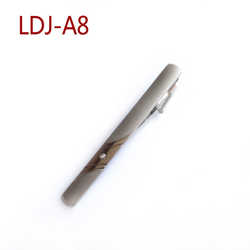 Men's Silver Tie Clip – Formal Metal Alloy Tie Bar for Business & Weddings | Canada & USA