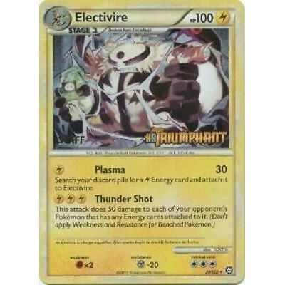 Electivire - 20/102 (Prerelease) [Staff] (20/102) (PR)