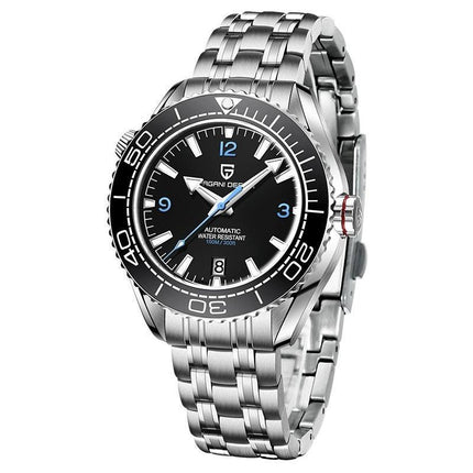 Men's Luminous Mechanical Watch Rotatable Bezel Sports Watch
