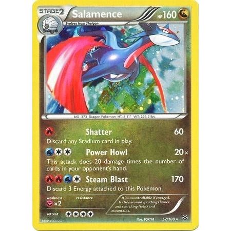 Salamence - 57/108 (Cosmos Holo) (057/108) (BLE)