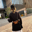 Women's Mini Crossbody Bag – Adjustable Strap | Black & Brown