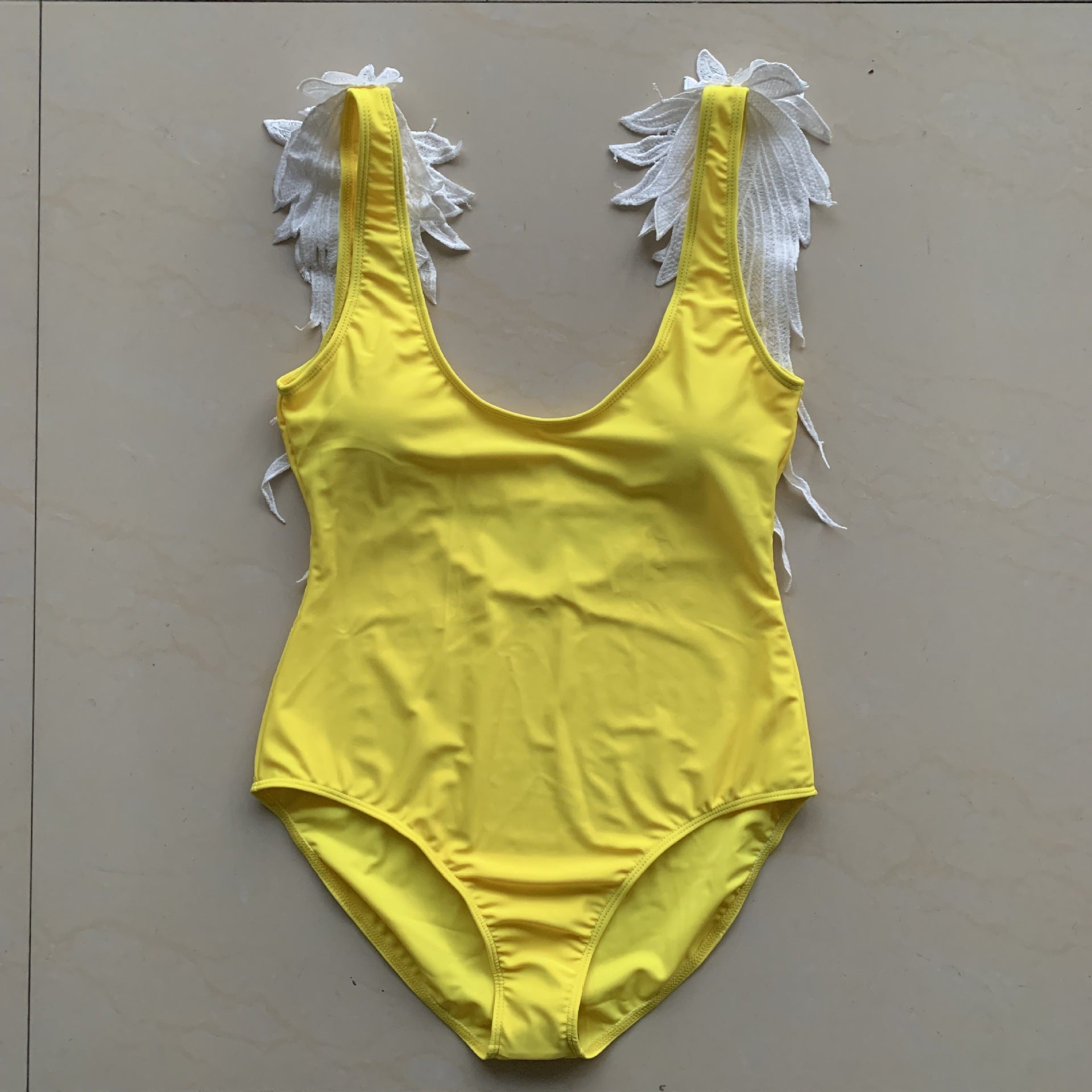Family Matching Bikini Swimsuit Set – Parent-Child Polyester Swimwear in 5 Colors