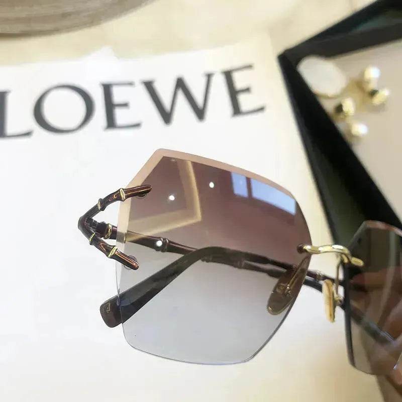 Trendy Fashion Metal Handle Unisex Sunglasses