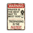 Creativity Retro Metal Home Decoration Tin Painting Novelty Signs