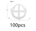 Three-dimensional disposable protective 3D mask stereo bracket