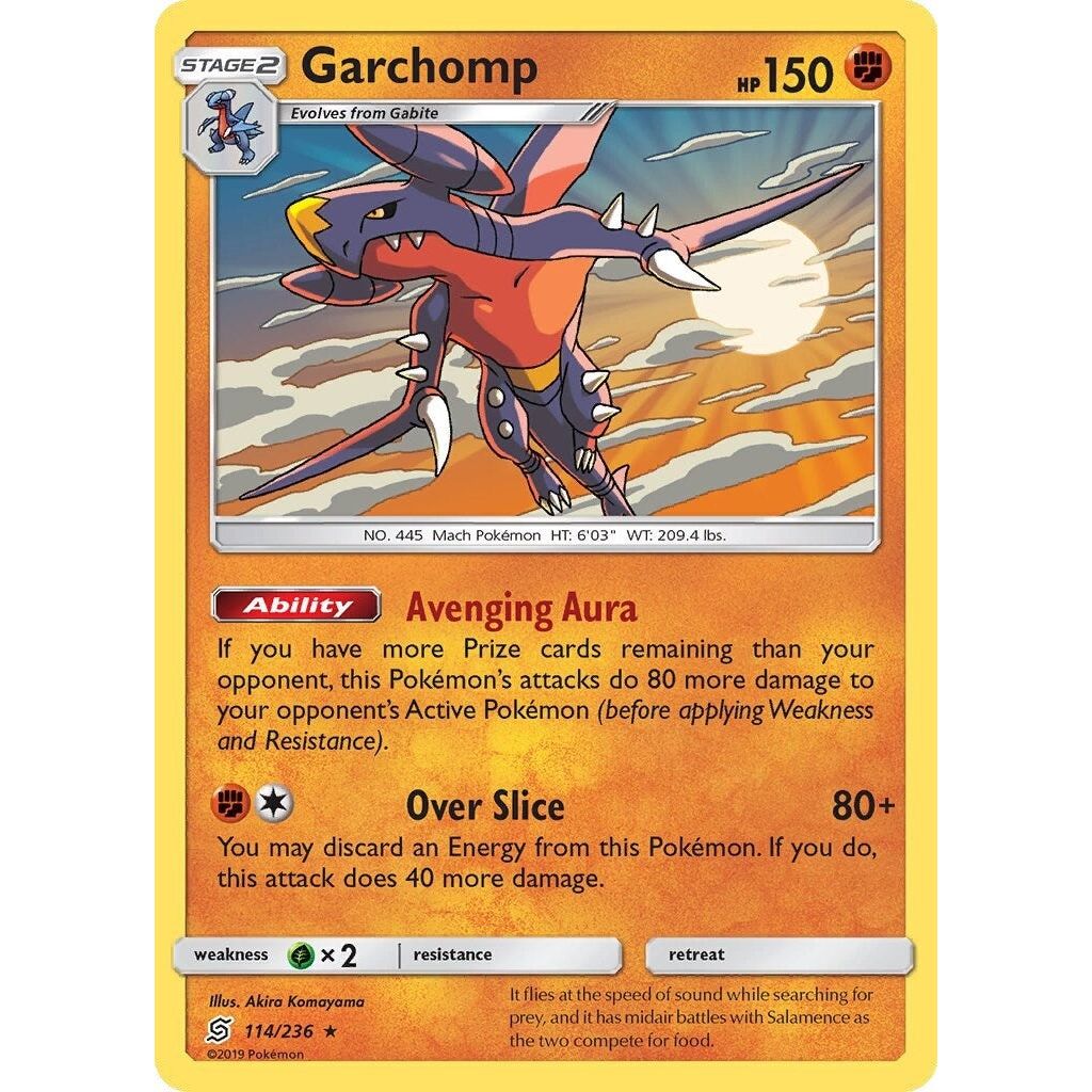 Garchomp - 114/236 (SM Unified Minds) (114/236) (PR)