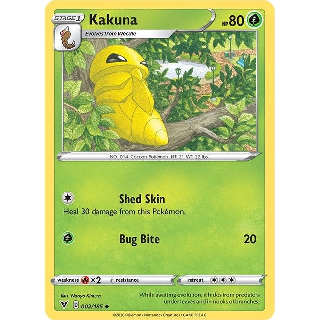 Kakuna (002/185) (SWSH04)
