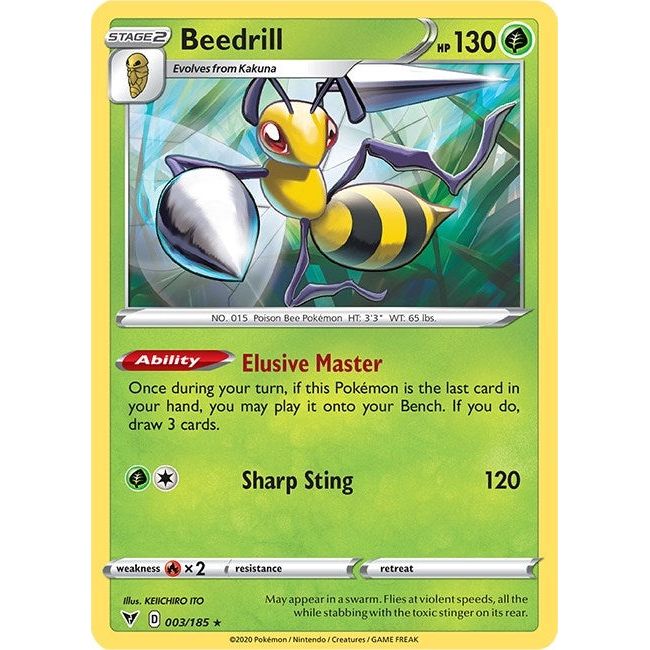 Beedrill (003/185) (SWSH04)