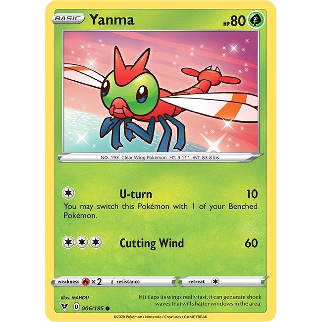 Yanma (006/185) (SWSH04)