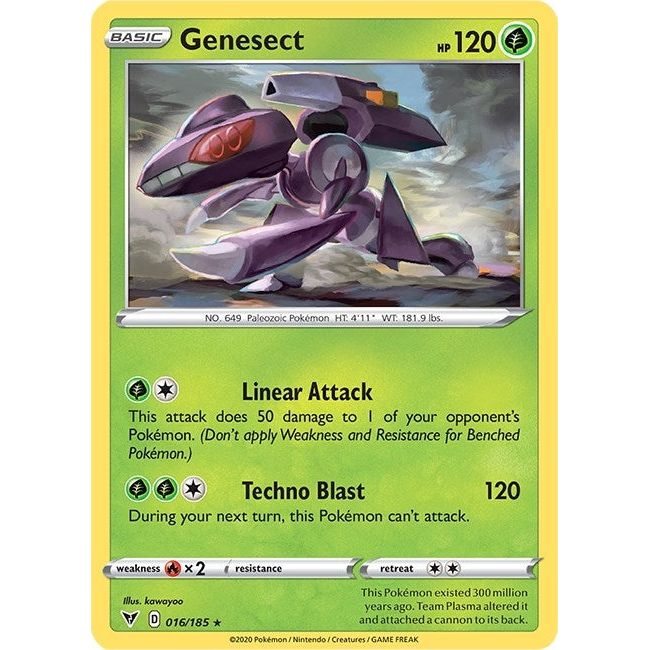 Genesect (016/185) (SWSH04)