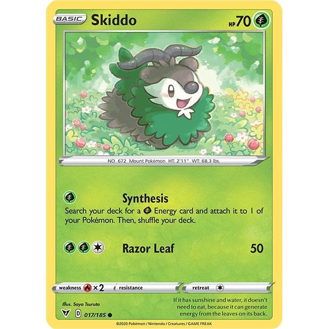 Skiddo (017/185) (SWSH04)
