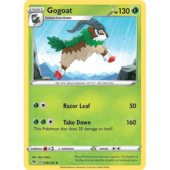 Gogoat (018/185) (SWSH04)