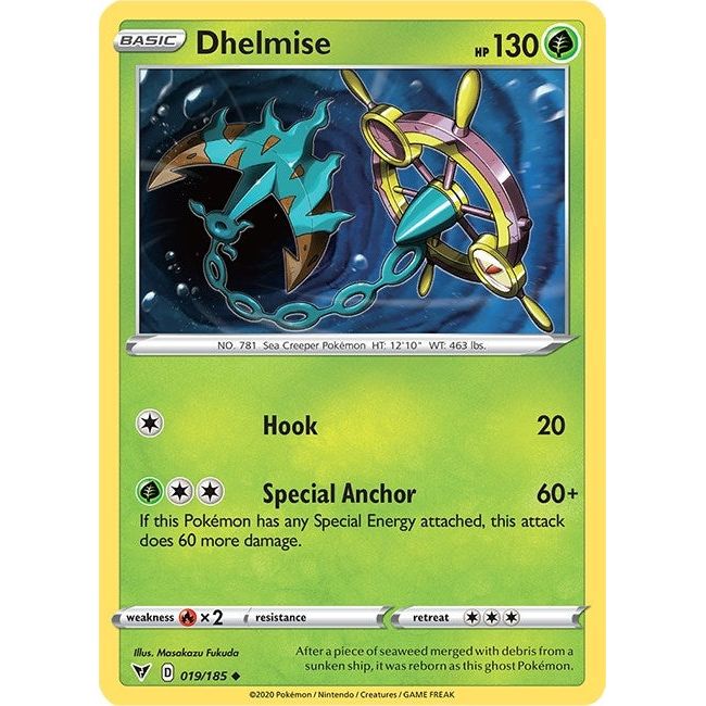 Dhelmise (019/185) (SWSH04)