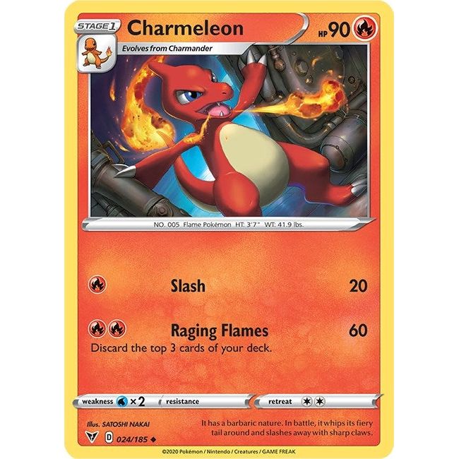 Charmeleon (024/185) (SWSH04)