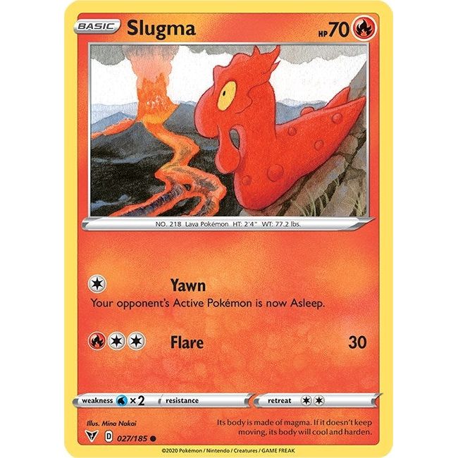 Slugma (027/185) (SWSH04)