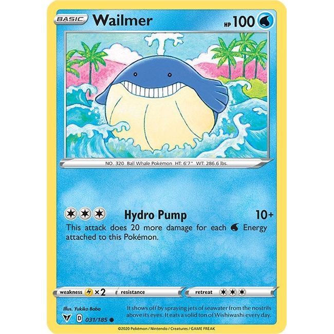 Wailmer (031/185) (SWSH04)