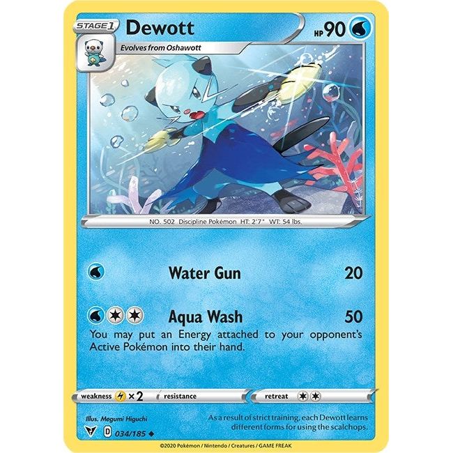 Dewott (034/185) (SWSH04)