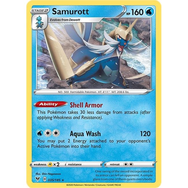 Samurott (035/185) (SWSH04)