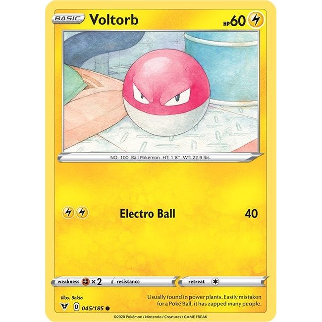 Voltorb (045/185) (SWSH04)