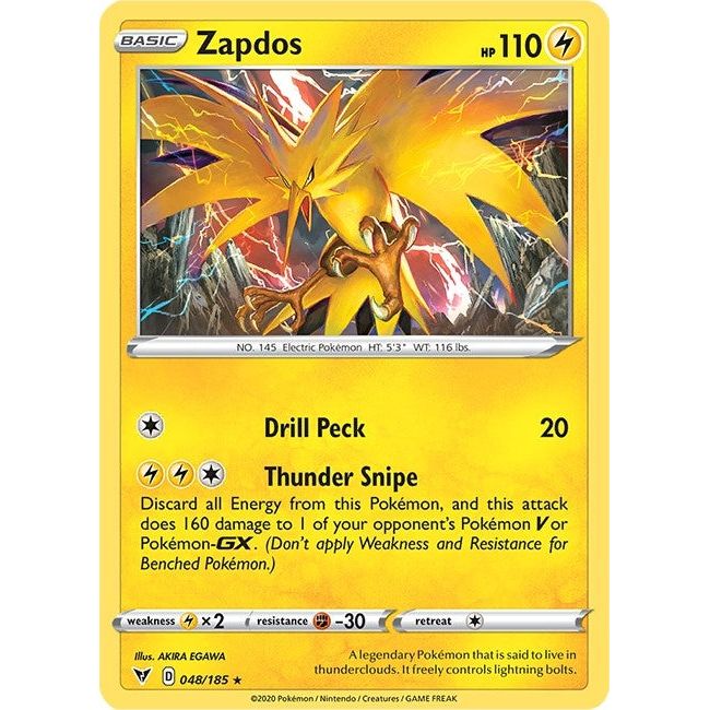 Zapdos (048/185) (SWSH04)