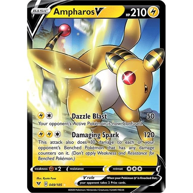 Ampharos V (049/185) (SWSH04)