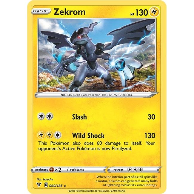 Zekrom (060/185) (SWSH04)