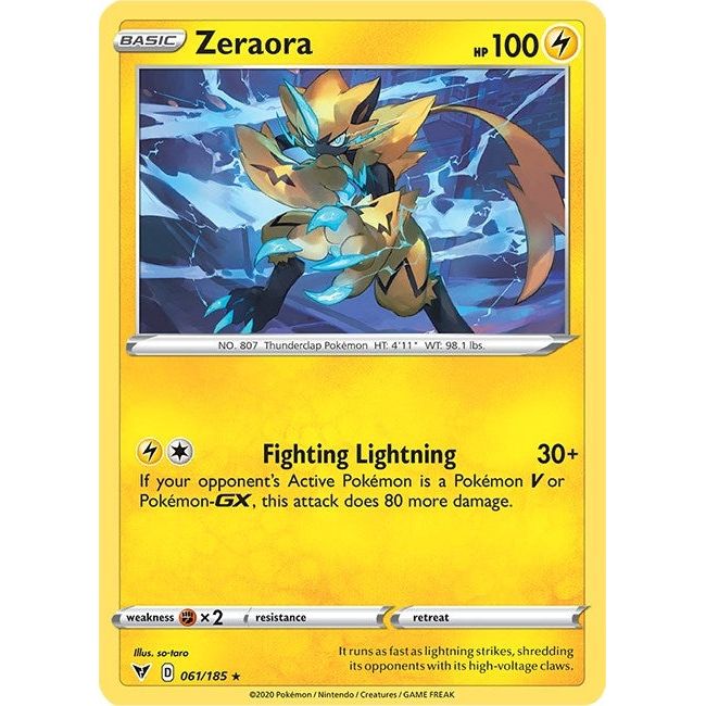 Zeraora (061/185) (SWSH04)