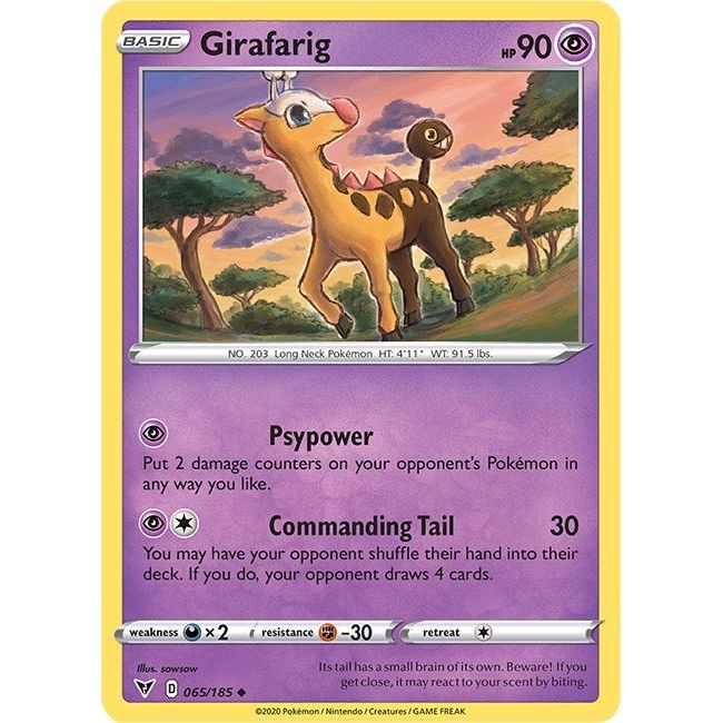Girafarig (065/185) (SWSH04)