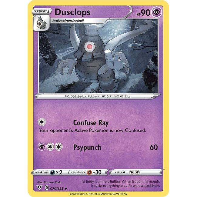 Dusclops (070/185) (SWSH04)