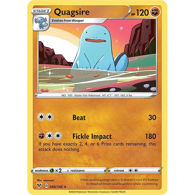 Quagsire (084/185) (SWSH04)