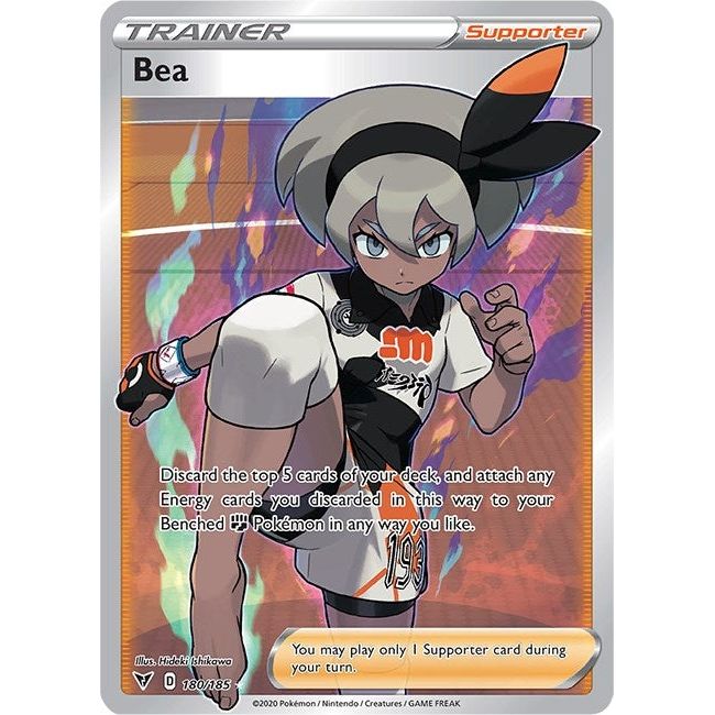 Bea (Full Art) (180/185) (SWSH04)