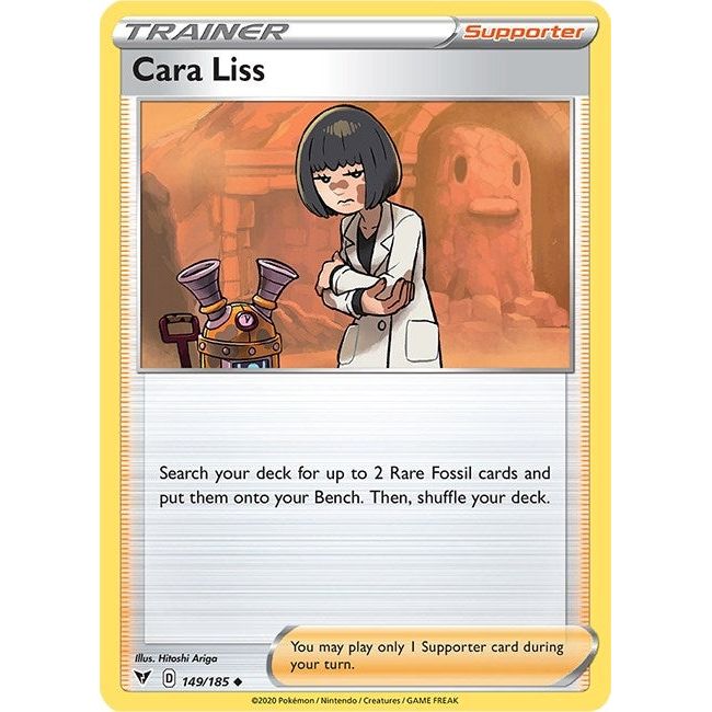 Cara Liss (149/185) (SWSH04)