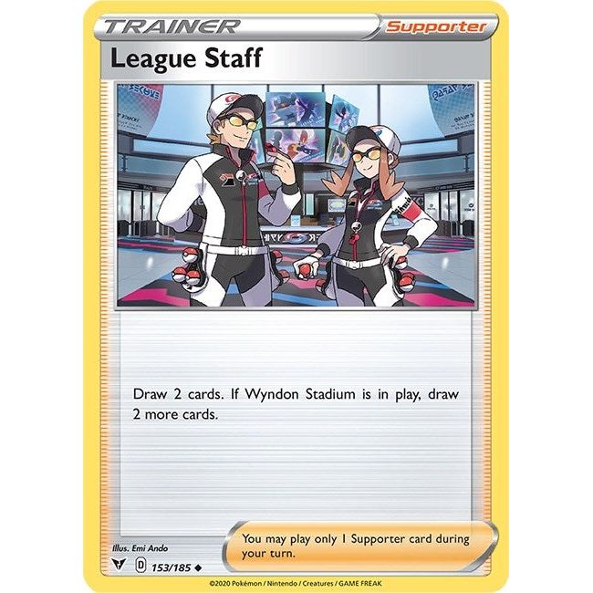 League Staff (153/185) (SWSH04)
