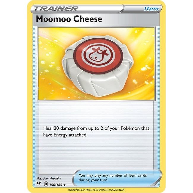Moomoo Cheese (156/185) (SWSH04)