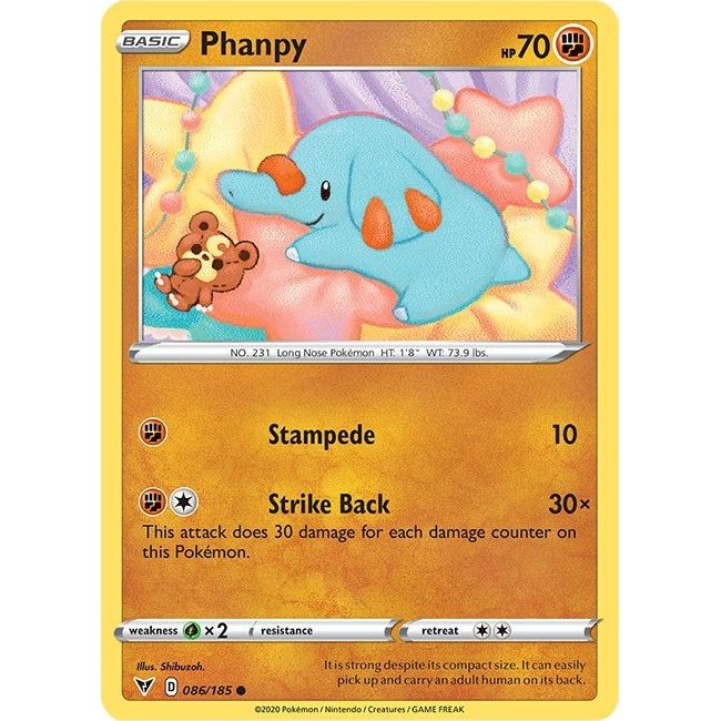 Phanpy (086/185) (SWSH04)