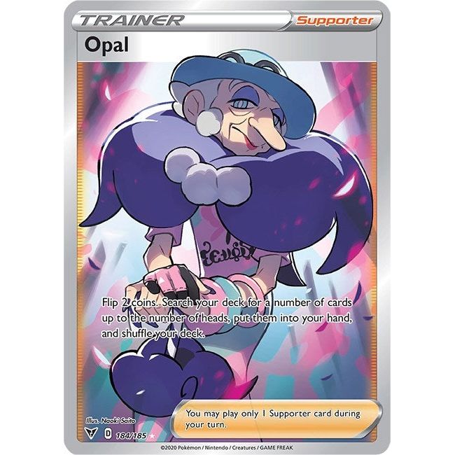 Opal (Full Art) (184/185) (SWSH04)