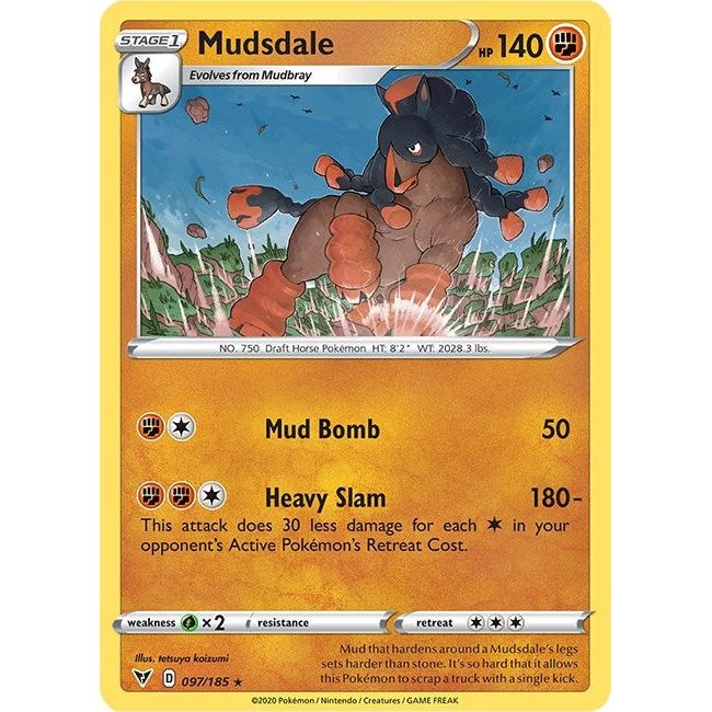 Mudsdale (097/185) (SWSH04)