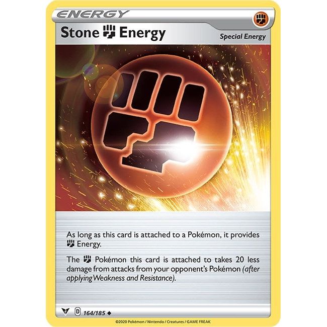 Stone Fighting Energy (164/185) (SWSH04)