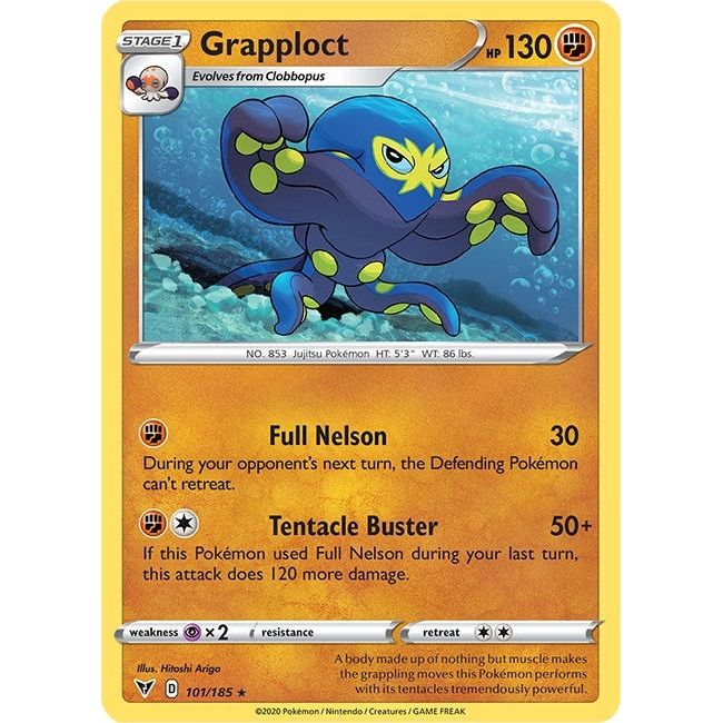 Grapploct (101/185) (SWSH04)