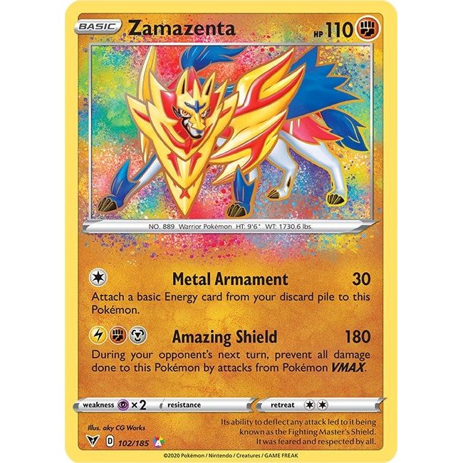 Zamazenta (102/185) (SWSH04)