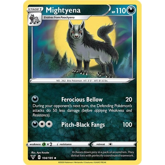 Mightyena (104/185) (SWSH04)