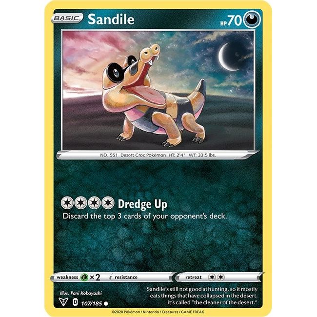 Sandile (107/185) (SWSH04)