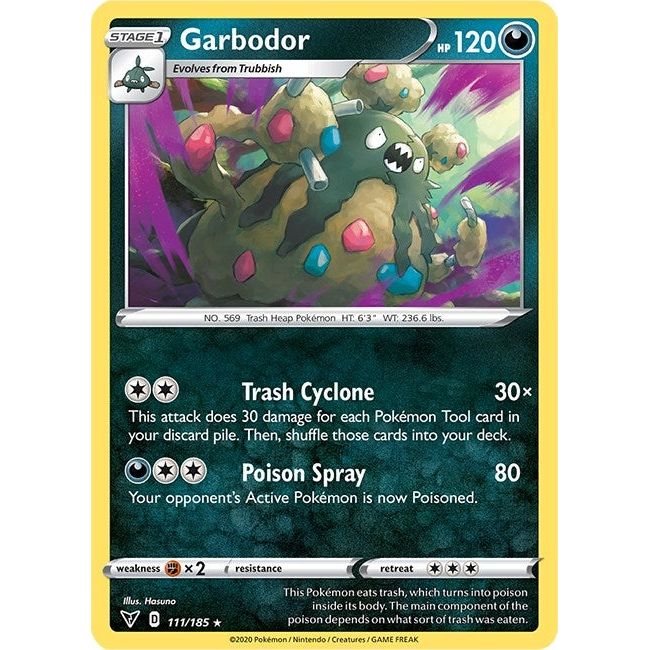 Garbodor (111/185) (SWSH04)