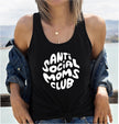 Anti Social Moms Club Racerback Tank Top