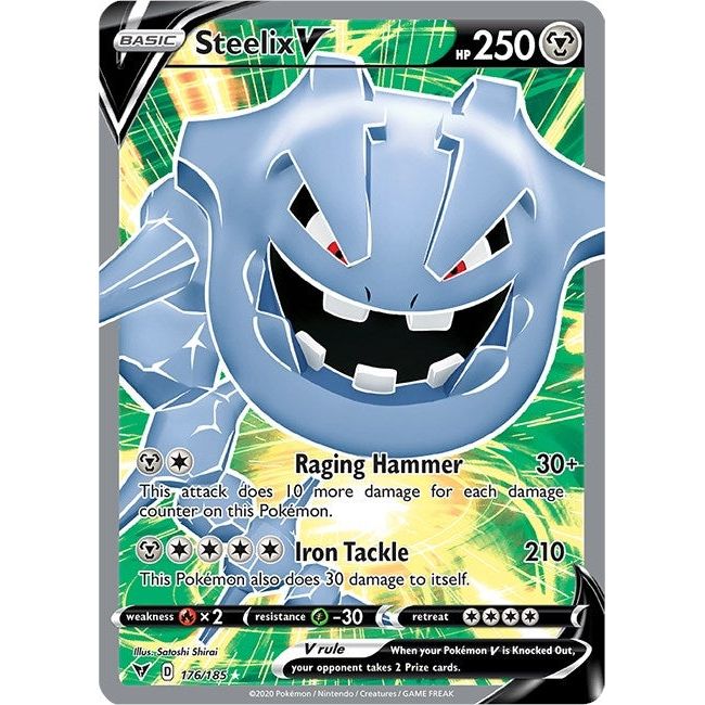 Steelix V (Full Art) (176/185) (SWSH04)