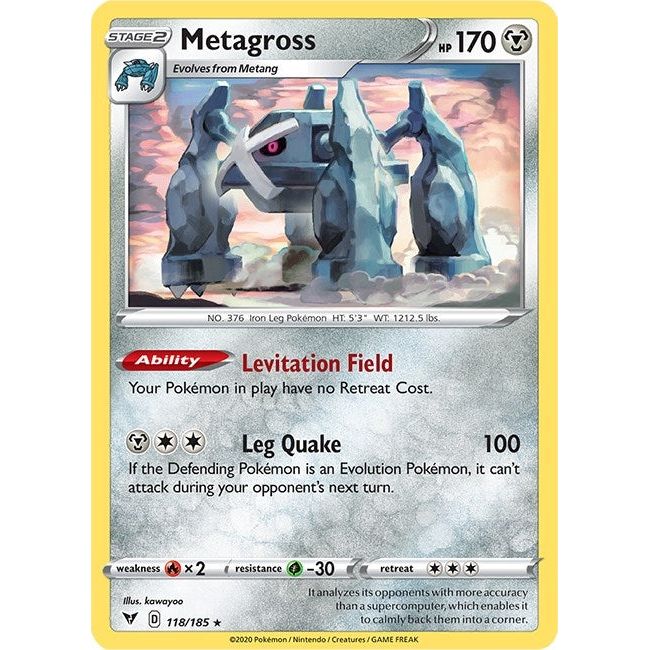 Metagross (118/185) (SWSH04)