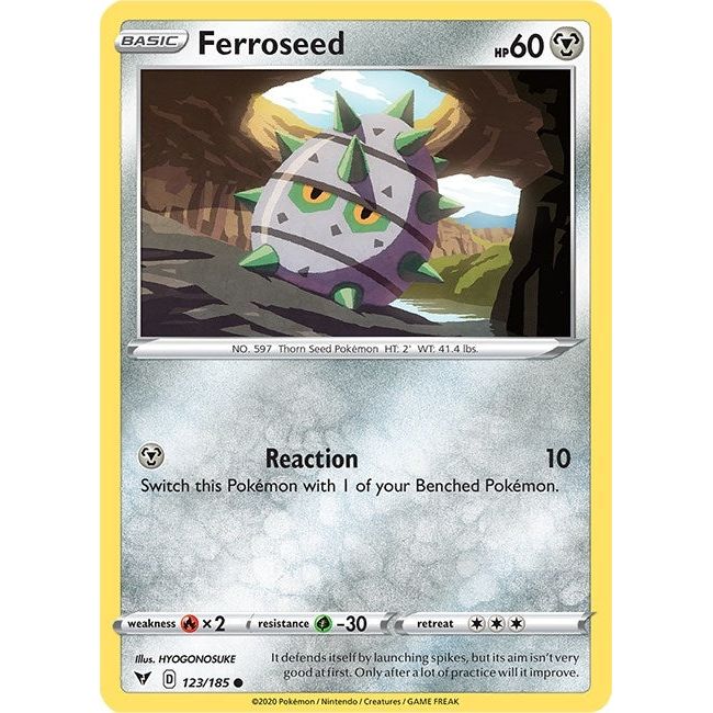 Ferroseed (123/185) (SWSH04)