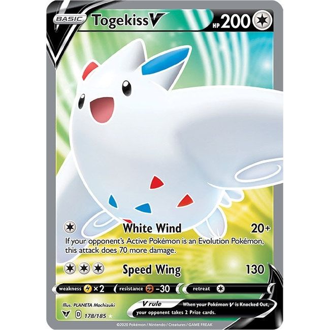 Togekiss V (Full Art) (178/185) (SWSH04)