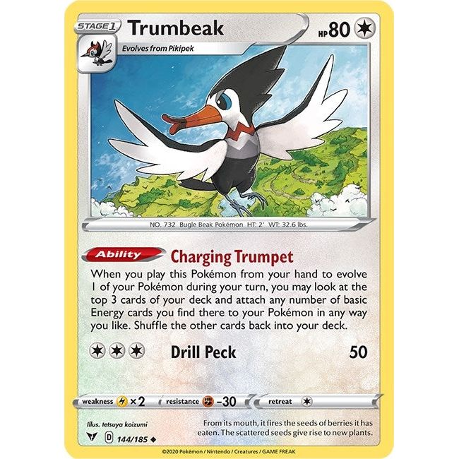Trumbeak (144/185) (SWSH04)
